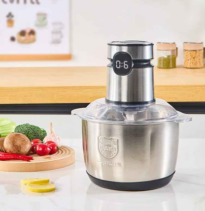 Hachoir electrique dans cuisine