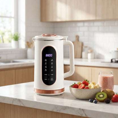 blender chauffant sur table de cuisine