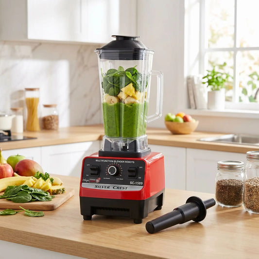 blender smoothie avec des fruits