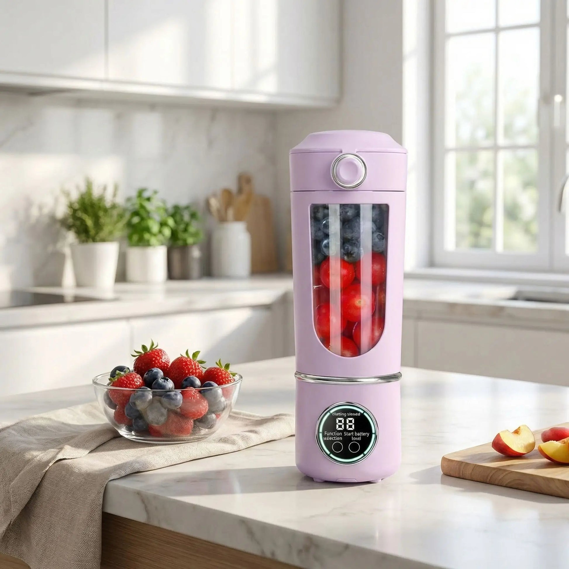 blender smoothie sur la table