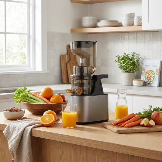 extracteur de jus avec fruits