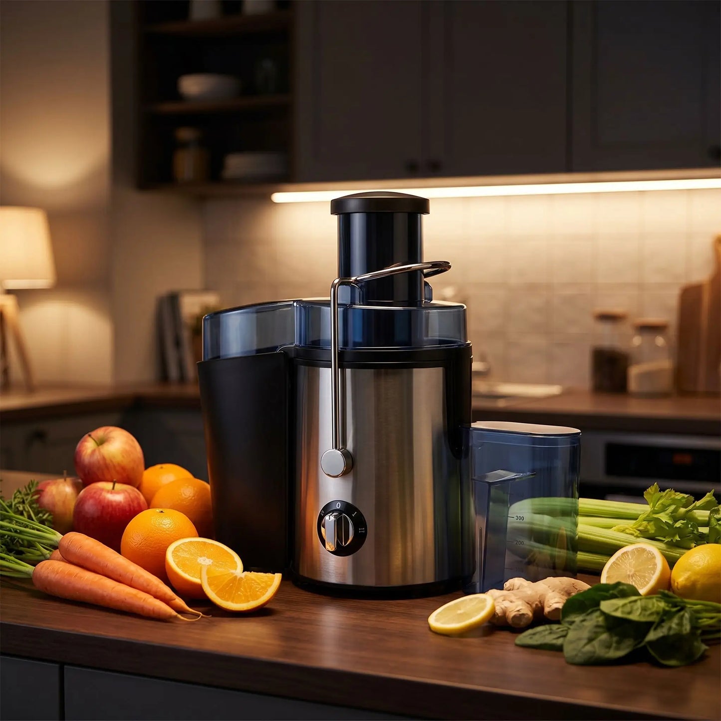 extracteur de jus sur table cuisine