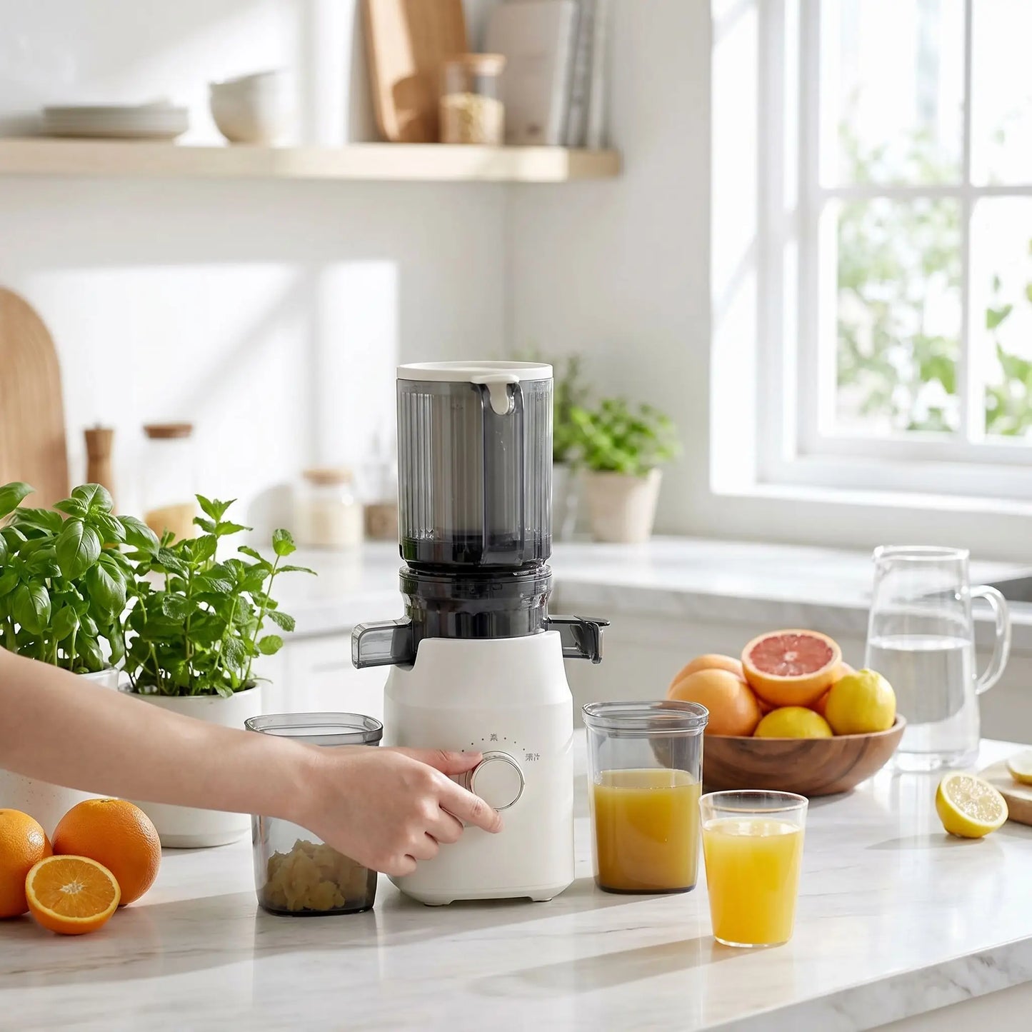 extracteur de jus utilise par femme