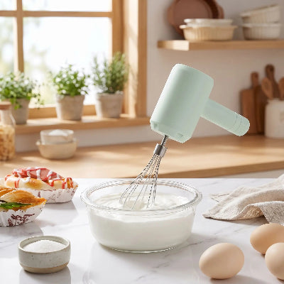 fouet electrique sur table cuisine