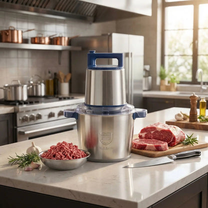 hachoir electrique | 6L Professionnel - Charmiecuisine