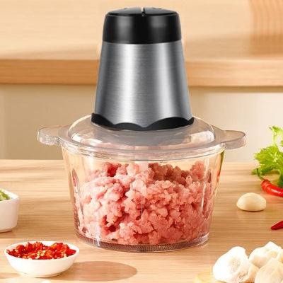 Hachoir electrique avec la viande