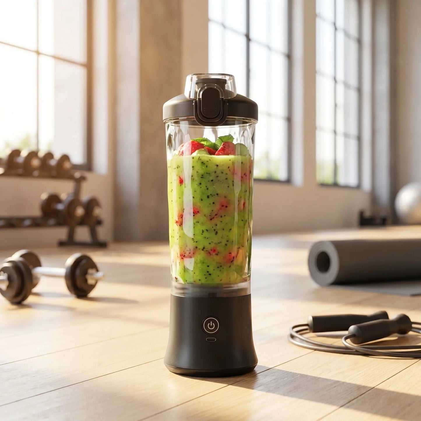 mini blender smoothie | Portable Nomade - Charmiecuisine