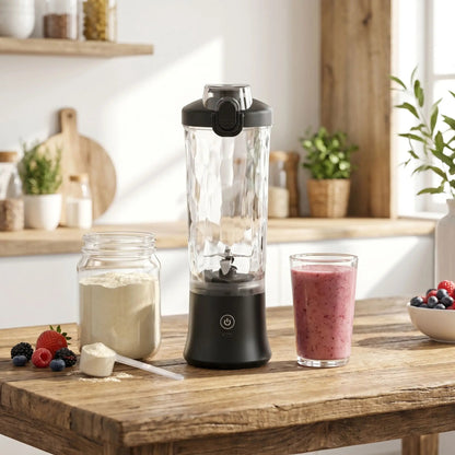 mini blender smoothie | Portable Nomade - Charmiecuisine