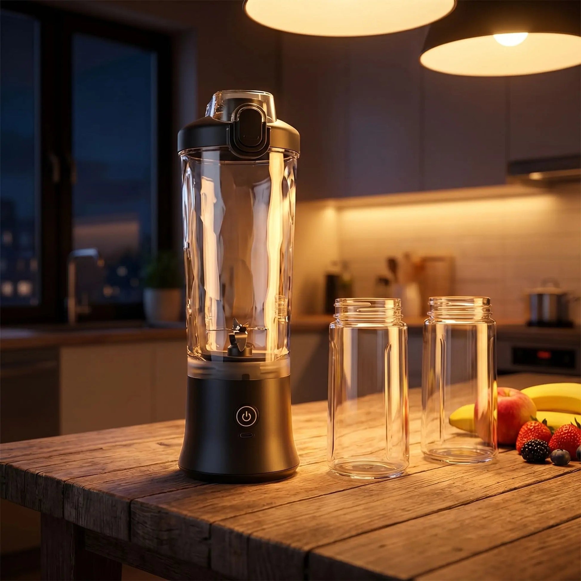 mini blender smoothie | Portable Nomade - Charmiecuisine