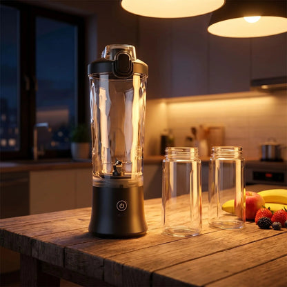 mini blender smoothie | Portable Nomade - Charmiecuisine