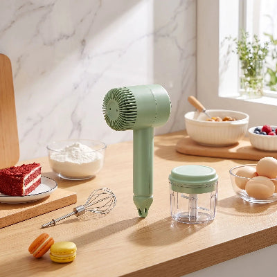 mini fouet electrique sur table cuisine