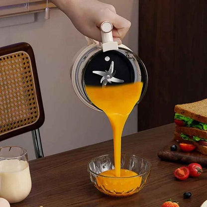mixeur blender jus dedans