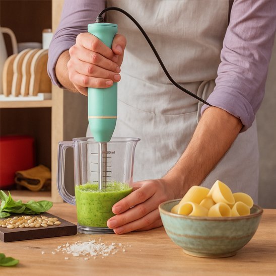 Mixeur plongeant 5 vitesses | Ergonomique Silencieux - Charmiecuisine