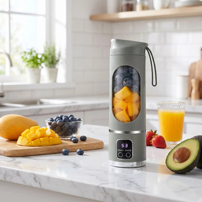 mixeur portable dans cuisine