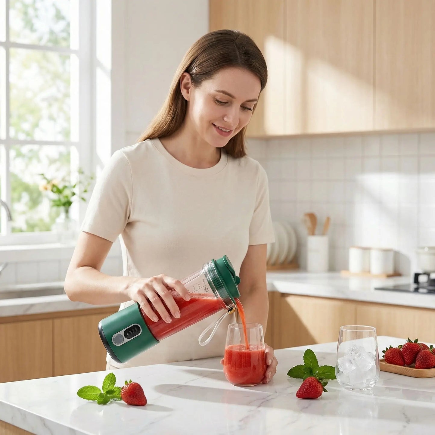 Mixeur portable rechargeable USB | BlendGo - Charmiecuisine