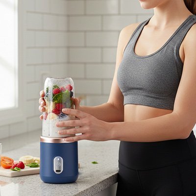 Mixeur Portable Rechargeable USB | FreshBlend - Charmiecuisine