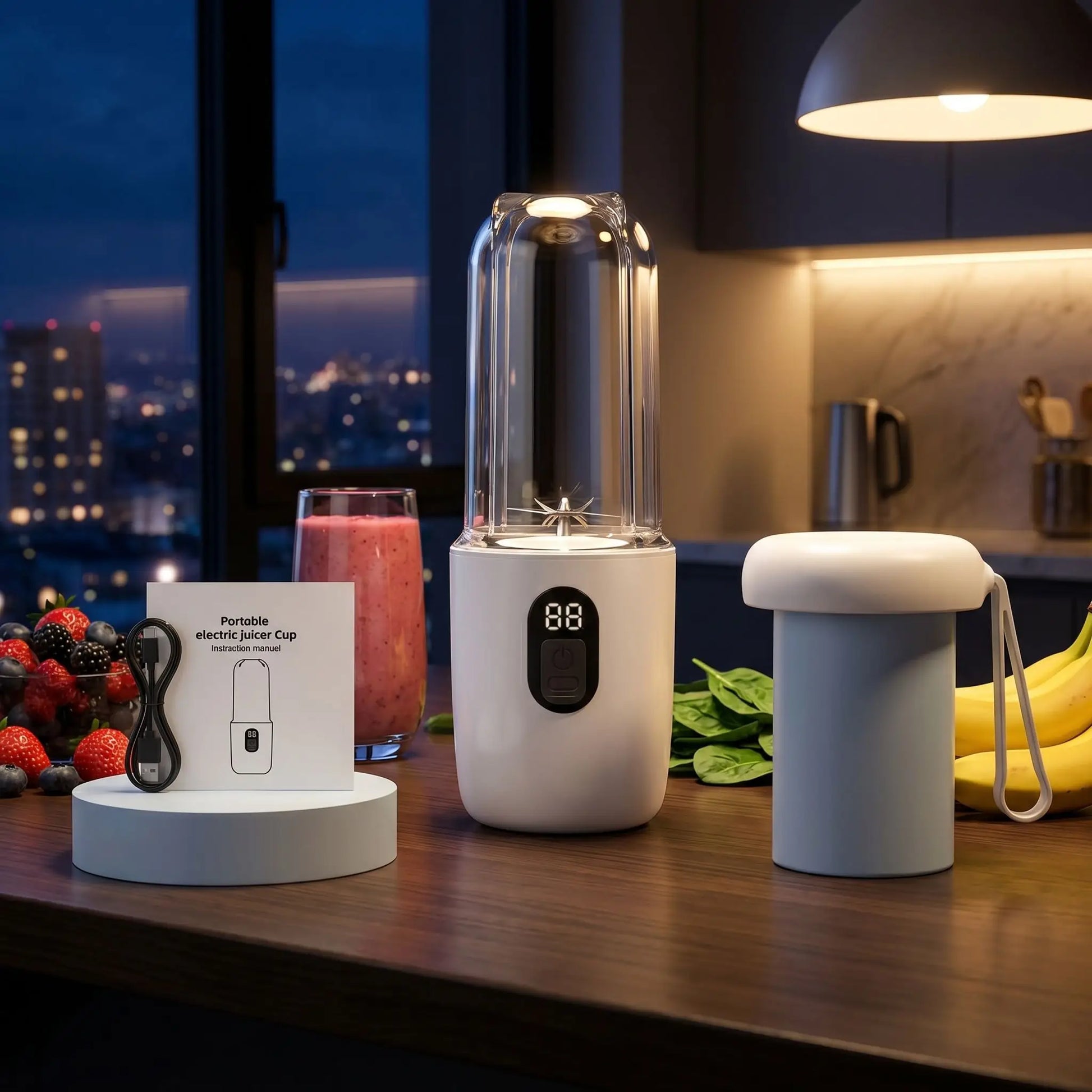 mixeur portable sur table cuisine