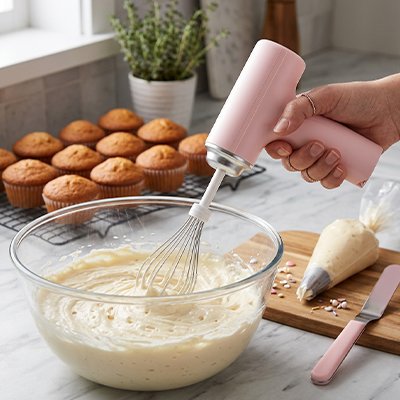 utiliser Fouet electrique pour préparer la pâte